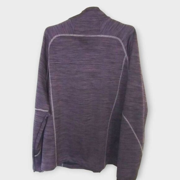 North End Sport Mens‎ Sz XXL Bonded Fleece Jacket Gray Black Sports Activewear - Picture 2 of 11